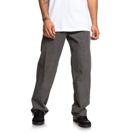 loose fit corduroy trousers