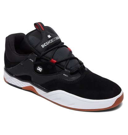 mens black leather skate shoes