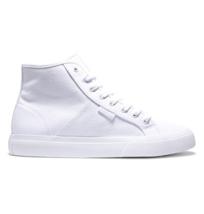 white dc shoes for men