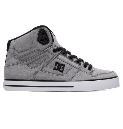 Pure Wc Tx Se Hoge Schoenen Voor Heren Gray Dc Shoes dc shoes kopen in de aanbieding