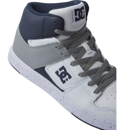 DC Cure - High-Top Leather Skate Shoes for Men  ADYS400072