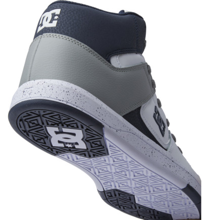DC Cure - High-Top Leather Skate Shoes for Men  ADYS400072