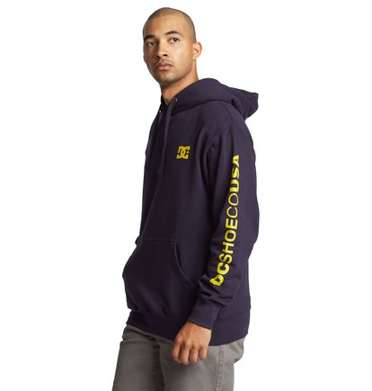 Men S Star Co Usa Hoodie Adysf03044 Dc Shoes