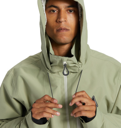 Dc inward clearance snowboard jacket