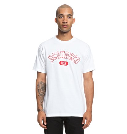 Arch T Shirt Voor Heren White Dc Shoes dc shoes kopen in de aanbieding