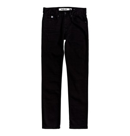 Worker Slimfit Jeans Voor Jongens 8 16 Black Dc Shoes dc shoes kopen in de aanbieding