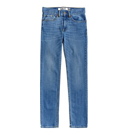 Worker Slimfit Jeans Voor Jongens 8 16 Blue Dc Shoes dc shoes kopen in de aanbieding
