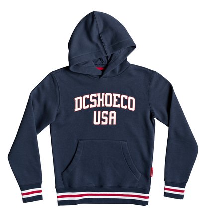 Glenridge Hoodie Voor Jongens 8 16 Blue Dc Shoes dc shoes kopen in de aanbieding