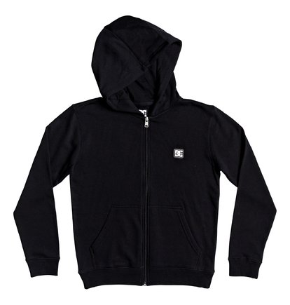 black zip up hoodie toddler