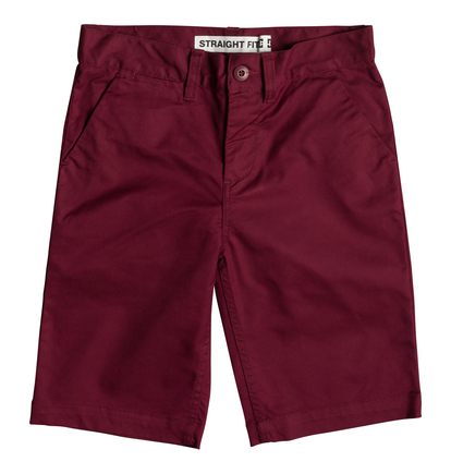 Boys red hot sale chino shorts