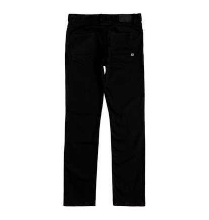 black straight fit jeans mens