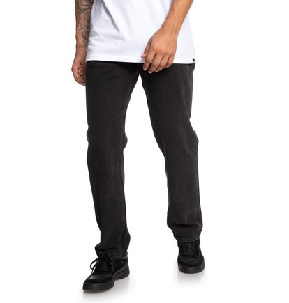 Worker Relaxed Fit Jeans For Men Black Dc Shoes dc shoes kopen in de aanbieding