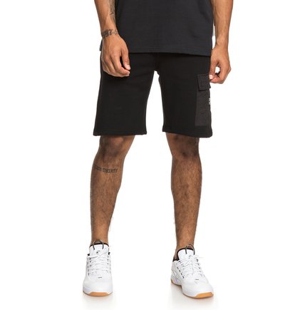 Simmons Short Van Joggingstof Voor Heren Black Dc Shoes dc shoes kopen in de aanbieding