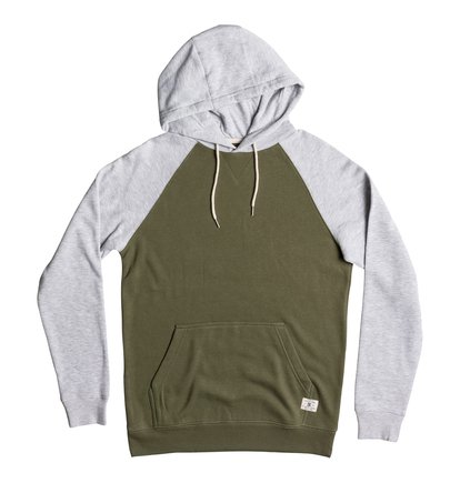 hooded raglan