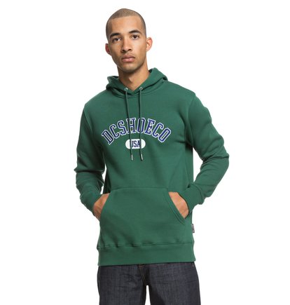 Glenridge Hoodie Voor Heren Green Dc Shoes dc shoes kopen in de aanbieding