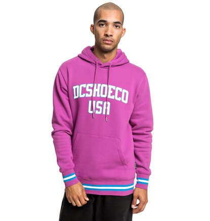Glenridge Hoodie Voor Heren Pink Dc Shoes dc shoes kopen in de aanbieding