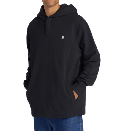 Offpeak - Hooded Henley Top for Men  EDYFT03539