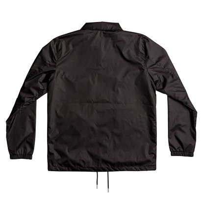 plain black coach jacket