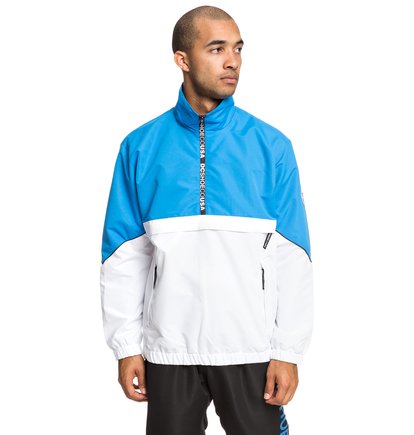 half zip track jacket