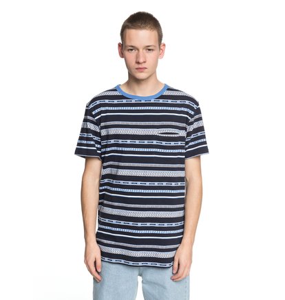 Aldersyde T Shirt Voor Heren Blue Dc Shoes dc shoes kopen in de aanbieding