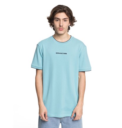 Lakebay T Shirt Voor Heren Blue Dc Shoes dc shoes kopen in de aanbieding