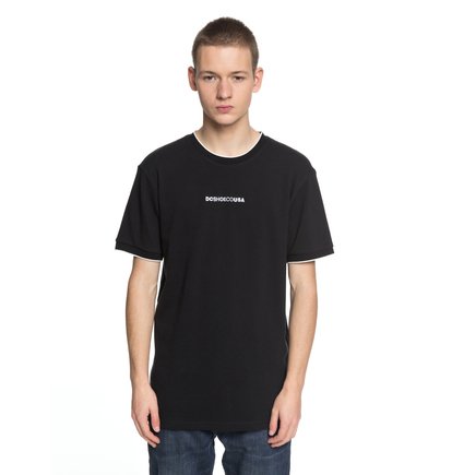 Lakebay T Shirt Voor Heren Black Dc Shoes dc shoes kopen in de aanbieding