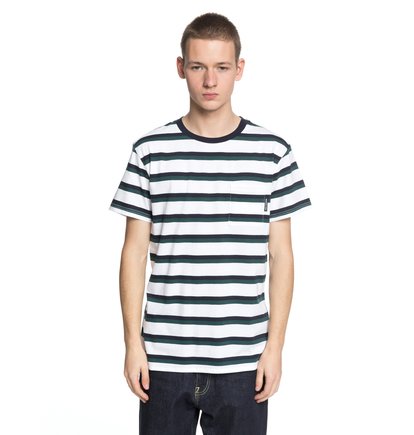 Oakride T Shirt Met Borstzak Voor Heren White Dc Shoes dc shoes kopen in de aanbieding