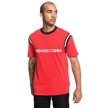 Kesters T Shirt Voor Heren Red Dc Shoes dc shoes kopen in de aanbieding