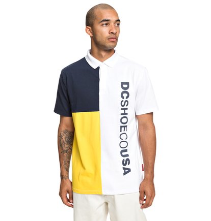 Mawson Poloshirt Met Korte Mouwen Voor Heren White Dc Shoes dc shoes kopen in de aanbieding