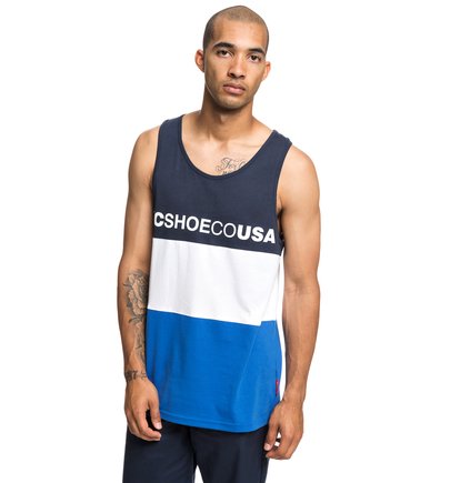 Glenferrie Tanktop Voor Heren Blue Dc Shoes dc shoes kopen in de aanbieding
