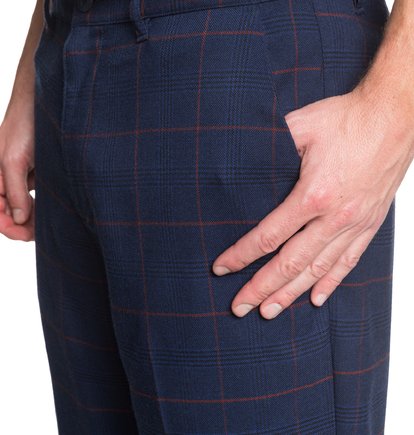 Wreckedtangle - Relaxed Fit Suit Trousers for Men | DC Shoes