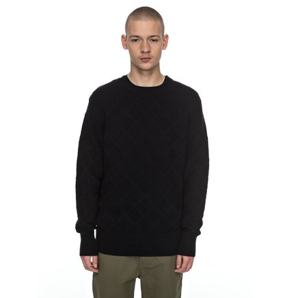 Solidify Trui Met Ruitmotief Voor Heren Black Dc Shoes dc shoes kopen in de aanbieding