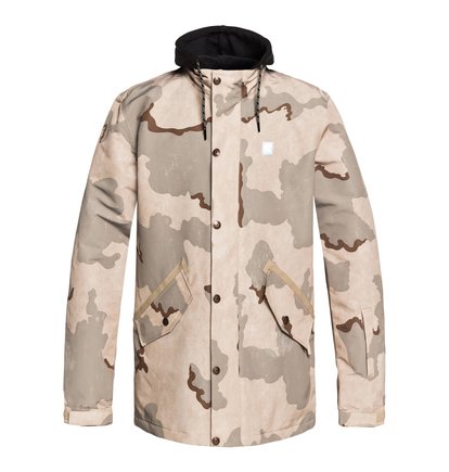 Union Snowboardjack Voor Heren Brown Dc Shoes dc shoes kopen in de aanbieding