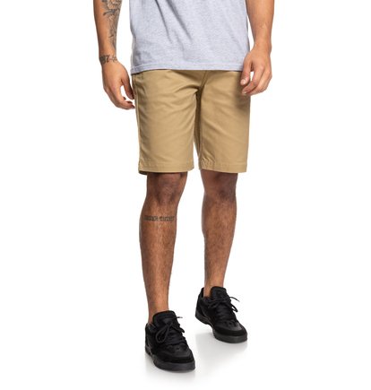 Worker 205 Chino Short Voor Heren Brown Dc Shoes dc shoes kopen in de aanbieding