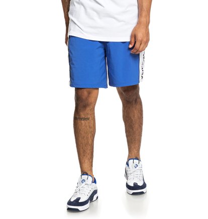 Welwyn 18 Elastische Short Voor Heren Blue Dc Shoes dc shoes kopen in de aanbieding