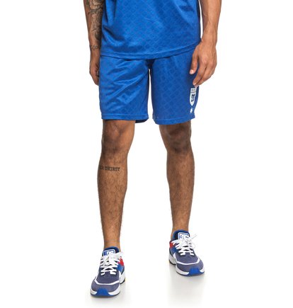 Wicksey Voetbal Short Voor Heren Blue Dc Shoes dc shoes kopen in de aanbieding