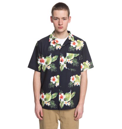 Kelso Overhemd Met Korte Mouwen Voor Heren Blue Dc Shoes dc shoes kopen in de aanbieding