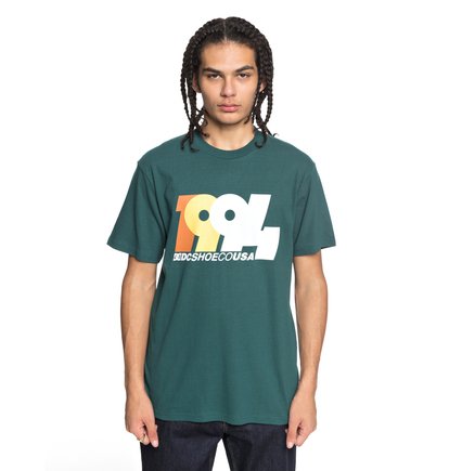 Graduate In 94 T Shirt Voor Heren Green Dc Shoes dc shoes kopen in de aanbieding