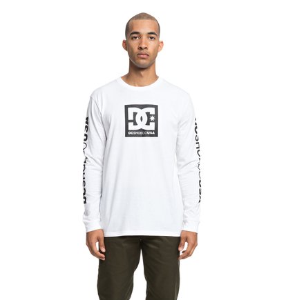 Square Star Longsleeve T Shirt Voor Heren White Dc Shoes dc shoes kopen in de aanbieding Square Star Longsleeve T Shirt Voor Heren White Dc Shoes dc shoes kopen in de aanbieding