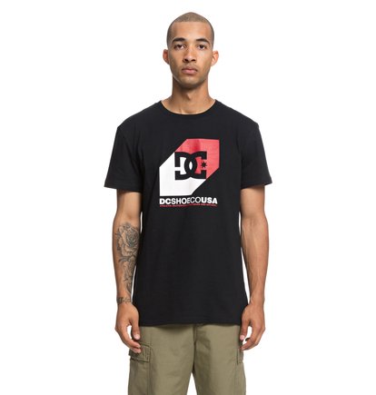 Nosed Up T Shirt Voor Heren Black Dc Shoes dc shoes kopen in de aanbieding