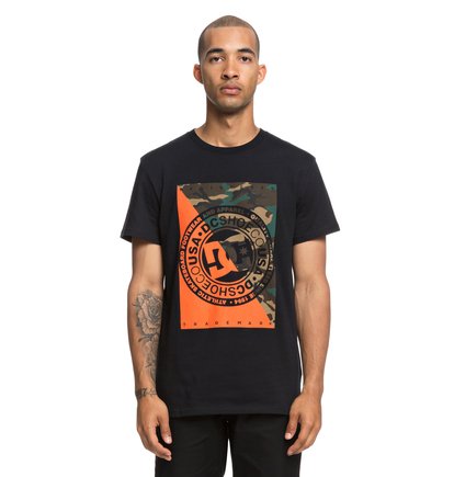 Warfare T Shirt Voor Heren Black Dc Shoes dc shoes kopen in de aanbieding
