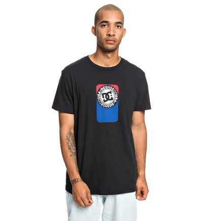 Petrol T Shirt Voor Heren Black Dc Shoes dc shoes kopen in de aanbieding