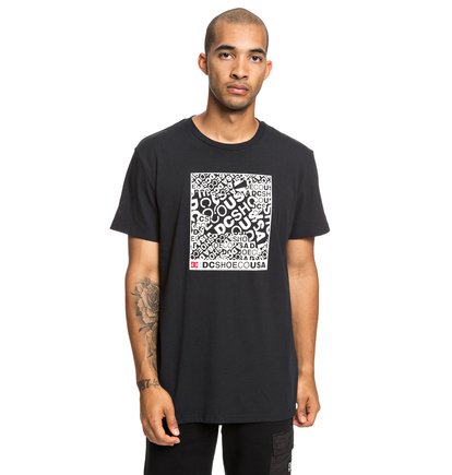 Cover Up T Shirt Voor Heren Black Dc Shoes dc shoes kopen in de aanbieding