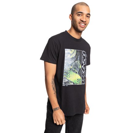 Lastnite T Shirt Voor Heren Black Dc Shoes dc shoes kopen in de aanbieding