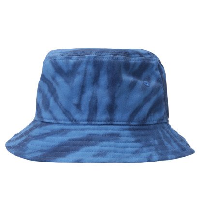 blue tie dye bucket hat