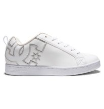 dcshoes, Women's Court Graffik Shoes, WHITE/GREY (wgy) Court Graffik 2022 - Shoes for Women 300678