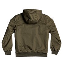 dcshoes, Earl Padded 2022 - Veste à capuche matelassée pour Garçon 8-16, FATIGUE GREEN (crb0) Earl Padded Hooded Padded Jacket for Boys 8-16 ADBJK03007