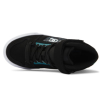 dcshoes, Kids' Pure High Elastic Lace High-Top Shoes, PIXEL (pxl) Pure High-Top EV - High-Top Leather Shoes for Kids ADBS300324
