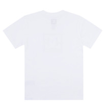 dcshoes, DC Square Star Fill - T-shirt manches courtes pour Garçon 8-16 ans, WHITE/ELEPHANT (xwws) DC Square Star Fill - Short Sleeve T-Shirt for Boys 8-16 ADBZT03176