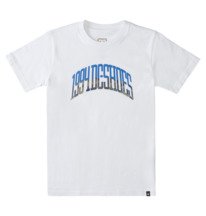 dcshoes, 94 Collegiate Life - Short Sleeve T-Shirt for Boys 8-16, WHITE (wbb0) 94 Collegiate Life - Short Sleeve T-Shirt for Boys 8-16 ADBZT03191